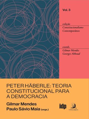 cover image of Peter Häberle, uma teoria constitucional para a democracia